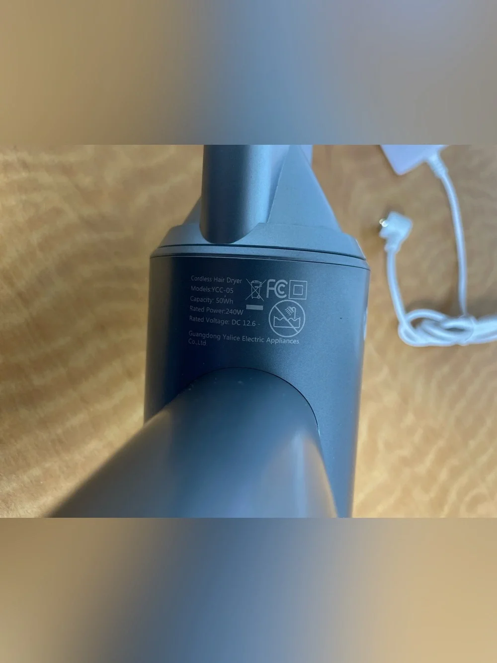 Sleek Blue Ionic Hair Dryer for Women - Lightweight Fast-Dry Styling